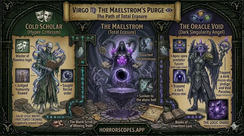 virgo infographic showing the descent