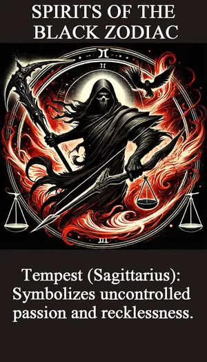 Sagittarius Tempest with stormy sky image