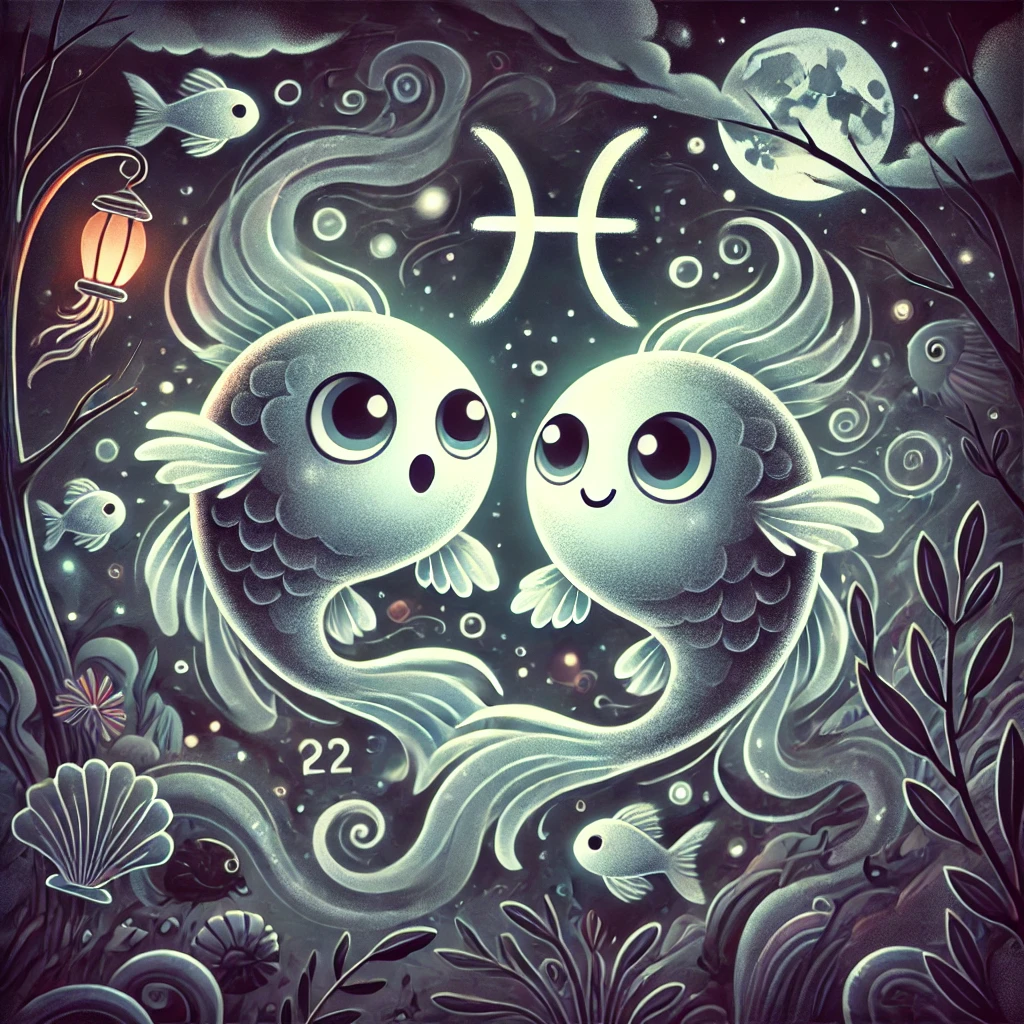 the lighter side of the Dark zodiac 
 - pisces