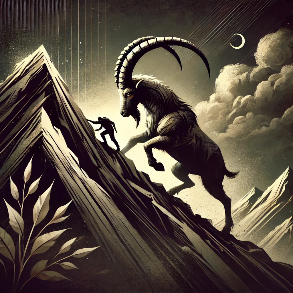 capricorn rising from the dark zodiac