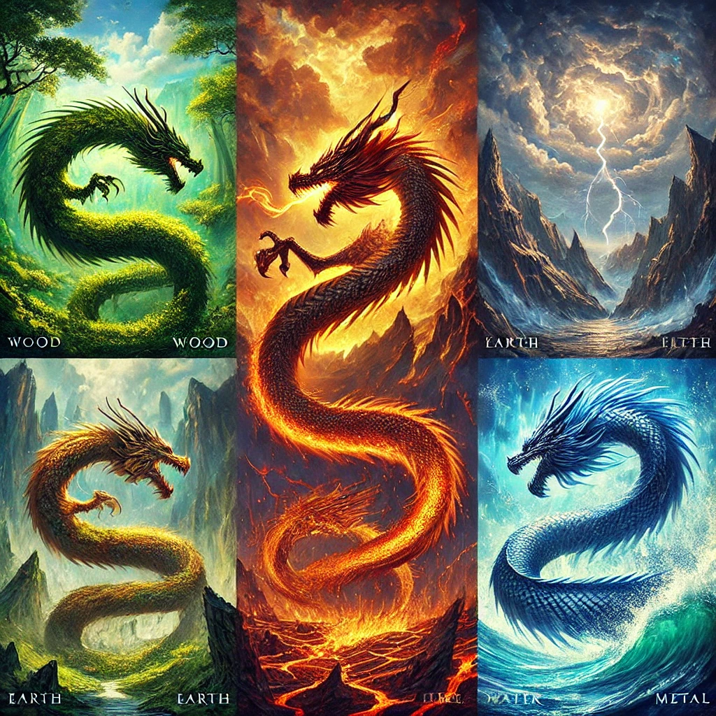 celestial dragons