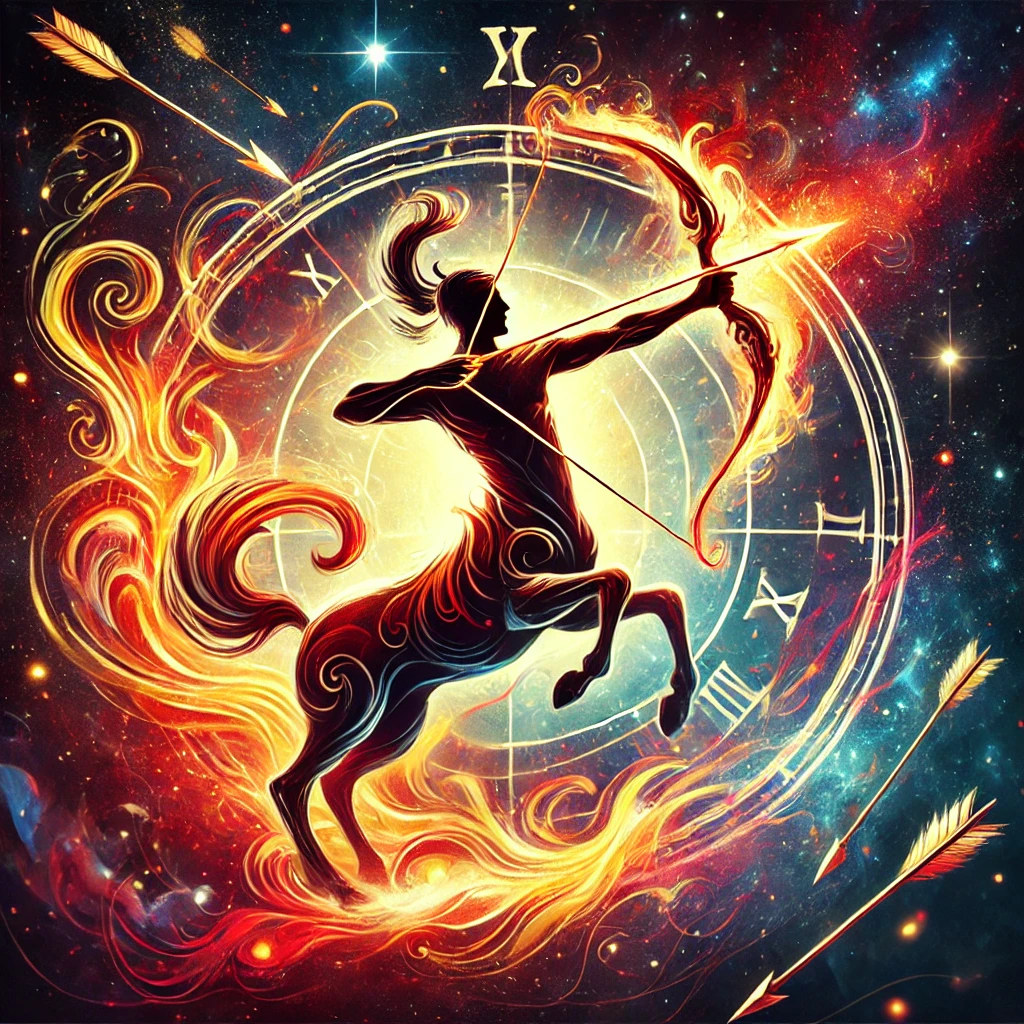 sagittarius rising from the dark zodiac