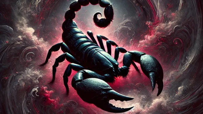 scorpio rising from the dark zodiac