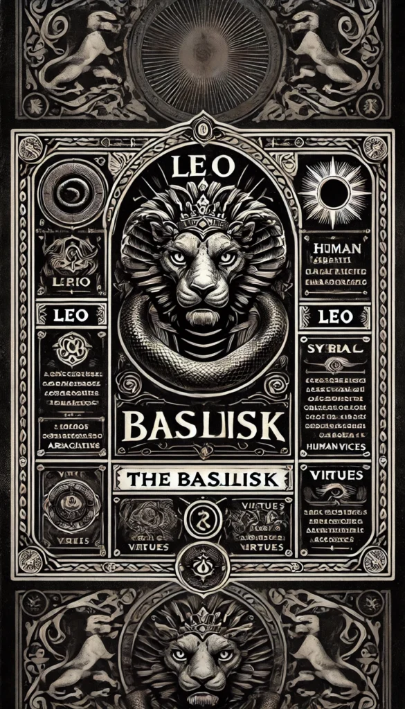 Leo - the basilisk in Black Zodiac Traits