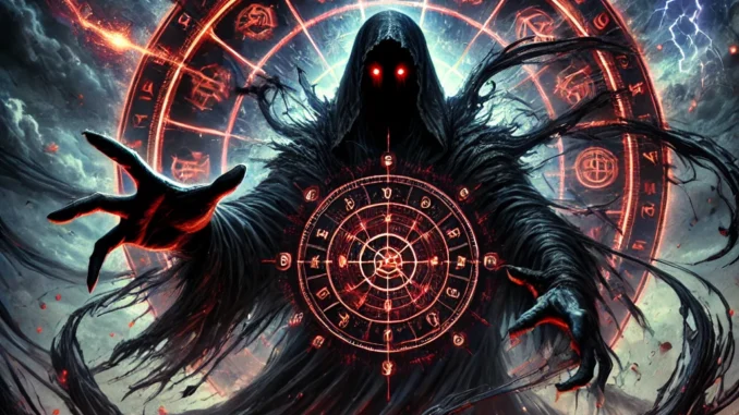 image representing the dark desires of the black zodiac