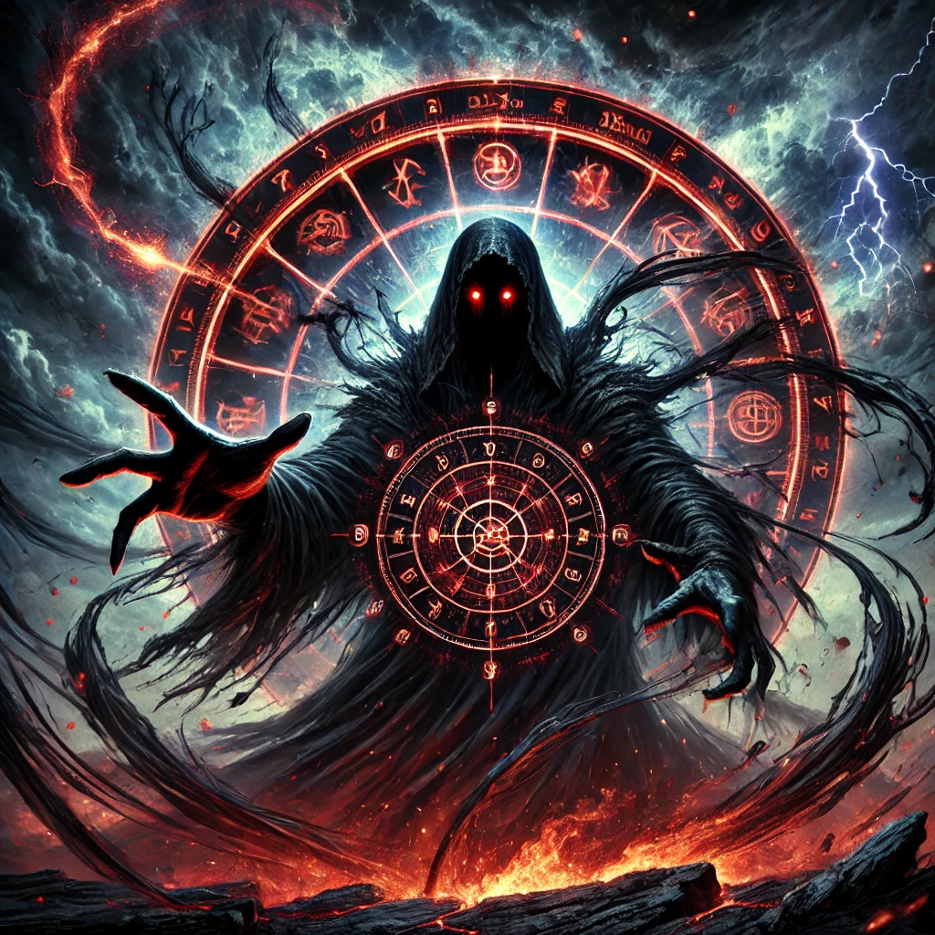 image representing the dark desires of the black zodiac