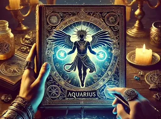 aquarius inspired by https://horrorscopes.app