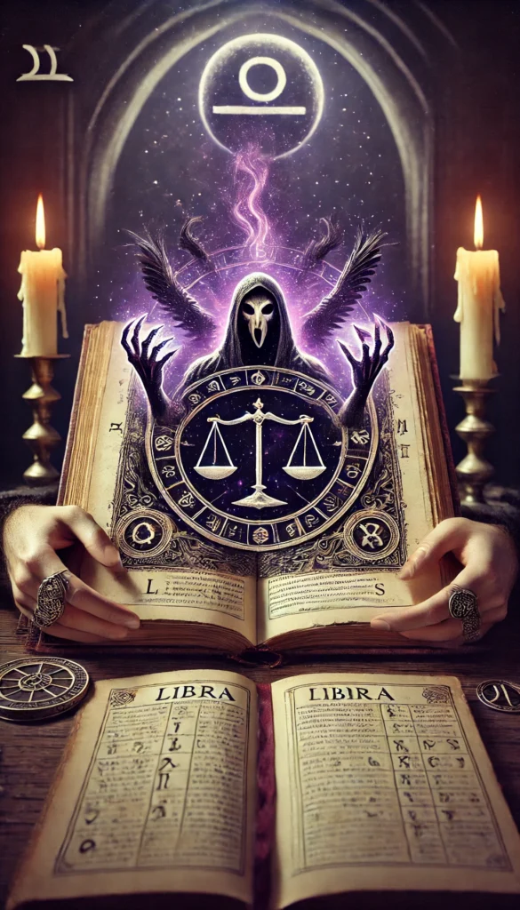 book of black zodiac spirits - libra: the ravenous