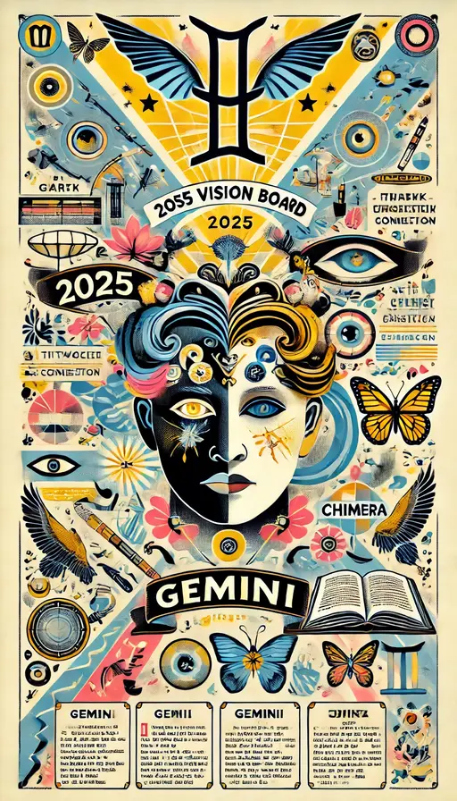 2025 Vision Board for Gemini