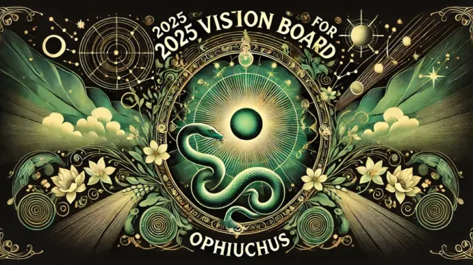 2025 vision board for ophiuchus