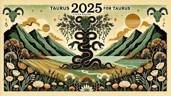 2025 taurus vision board for taurus