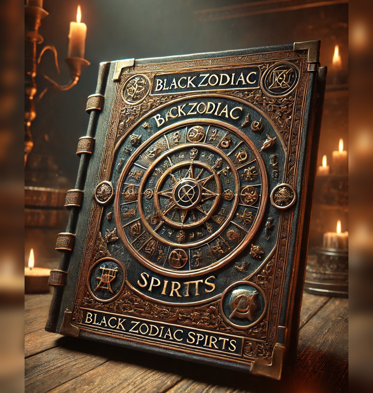 The Book of Black Zodiac Spirits - A guide to the 13 shadow archetypes in the black zodiac authority.