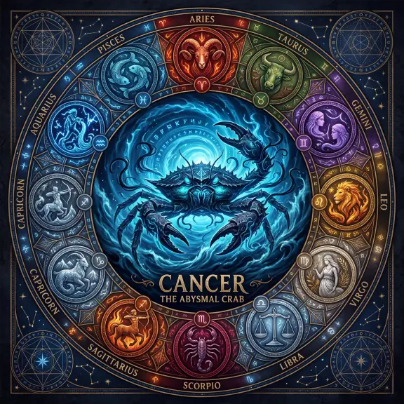 CANCER thumbnail for free download of digital wall art