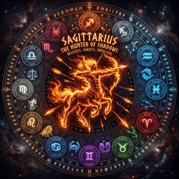 SAGITTARIUS thumbnail for free download of digital wall art