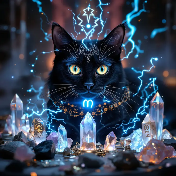 The Beast Aquarius with otherworldly unconventional energy and futuristic mysticism