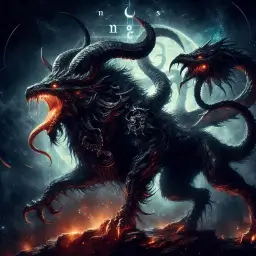 cerbuurus - one of the black zodiac spirit animals