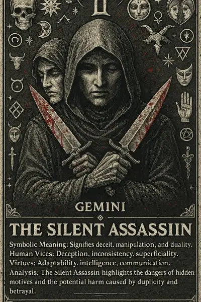 gemini - the black zodiac stone tablet