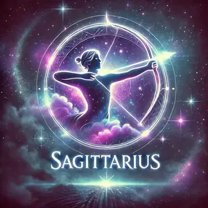 image with sagittarius bowman in the stars