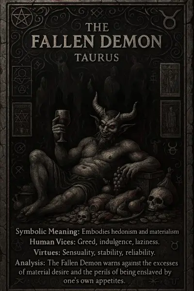 taurus - black zodiac stone tablet